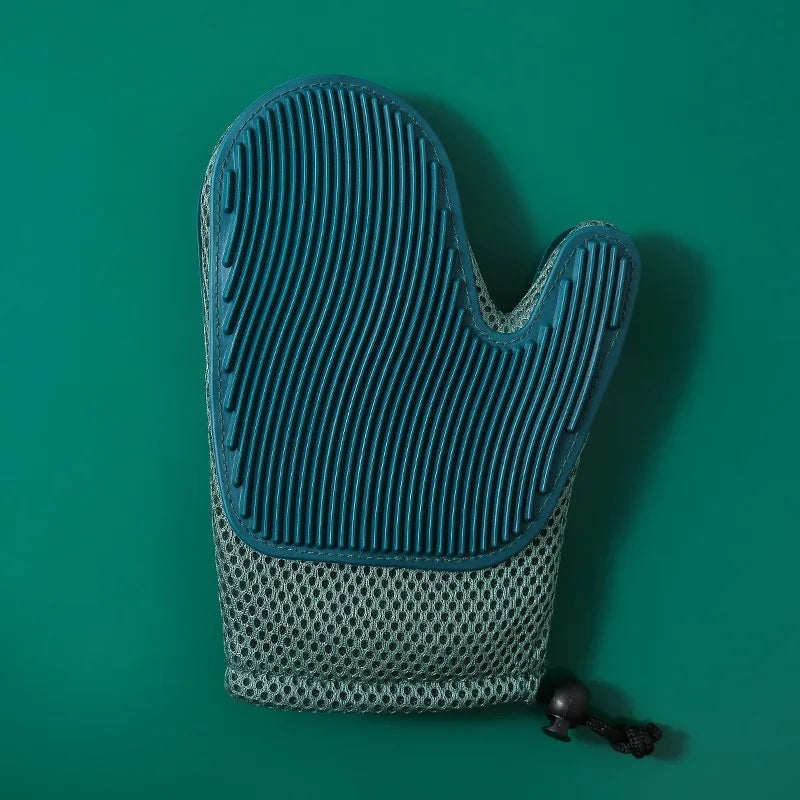 Gant de toilettage double face
