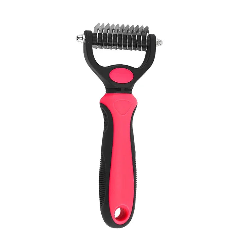 Brosse démêlante autonettoyante