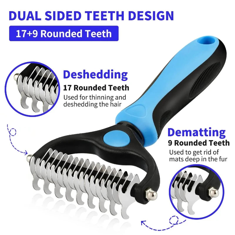 Brosse démêlante autonettoyante